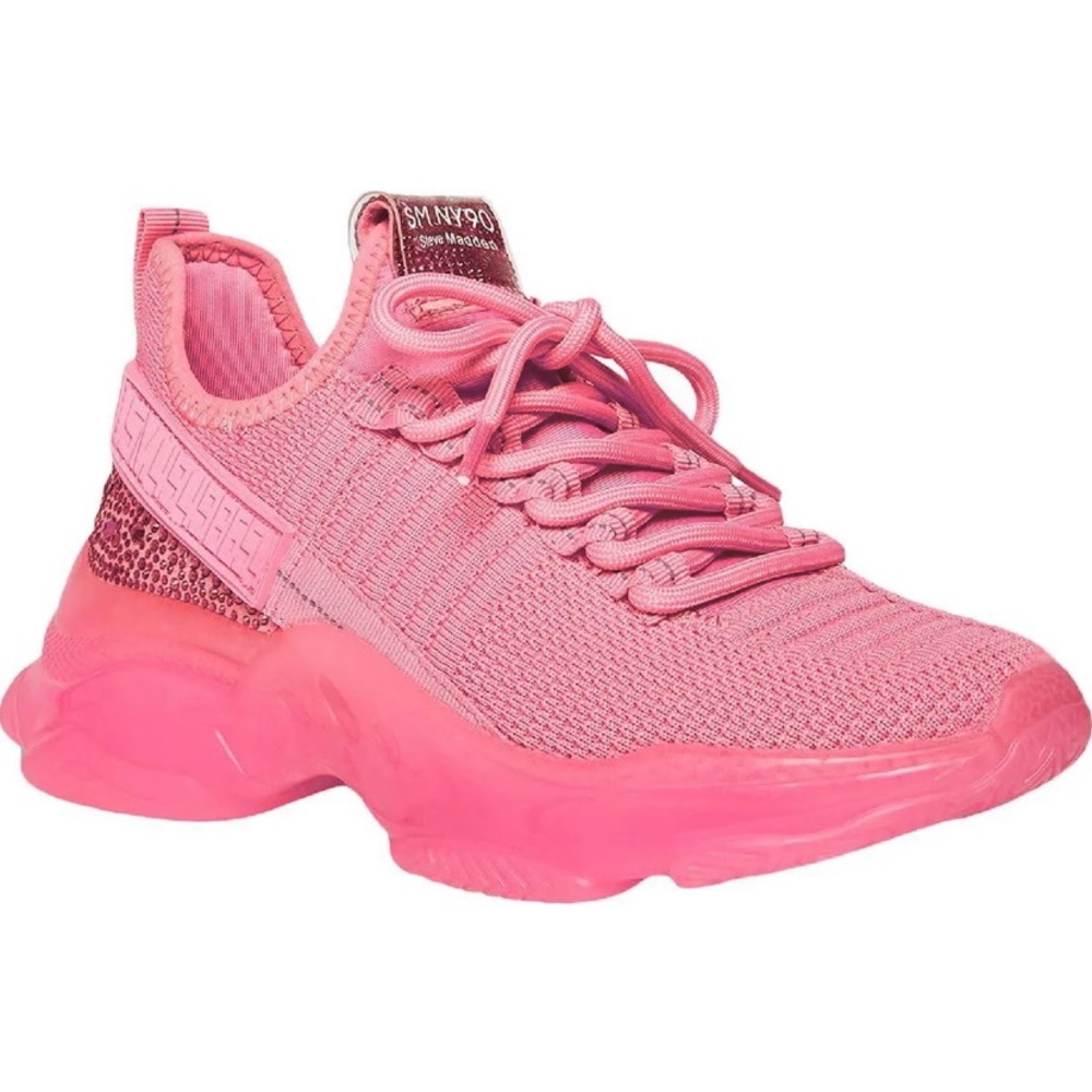 Steve Madden Women’s Maxima Sneakers, Pink